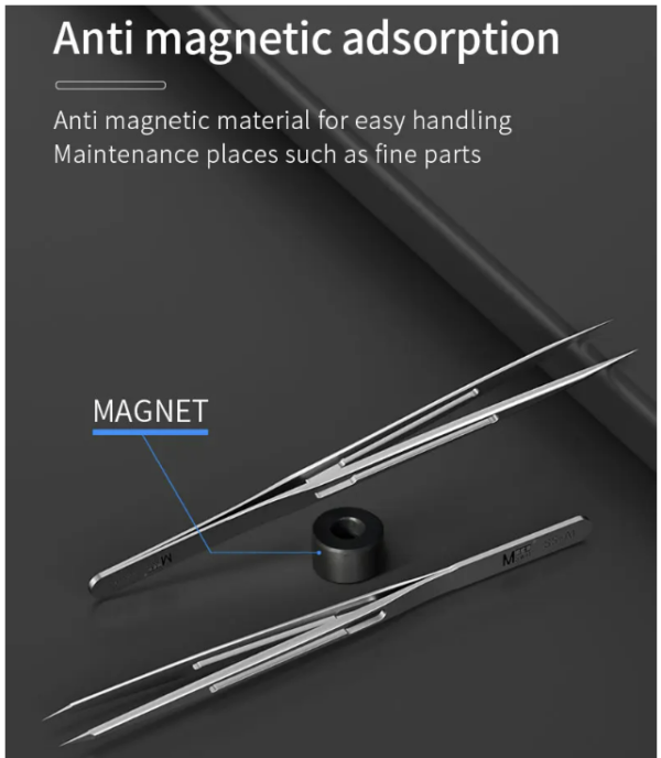 PINZA DE PRECISIÓN SS-A - Acero alta calidad - Imagen 4