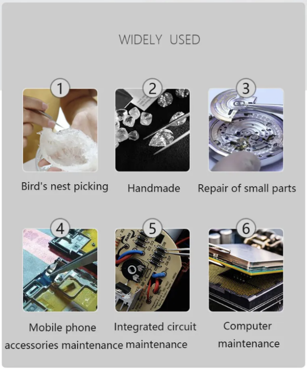 PINZA DE PRECISIÓN SS-A - Acero alta calidad - Imagen 5