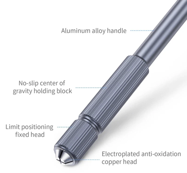 SET DE CUCHILLAS para remover pegante de IC / QiANLi 011 - Imagen 7