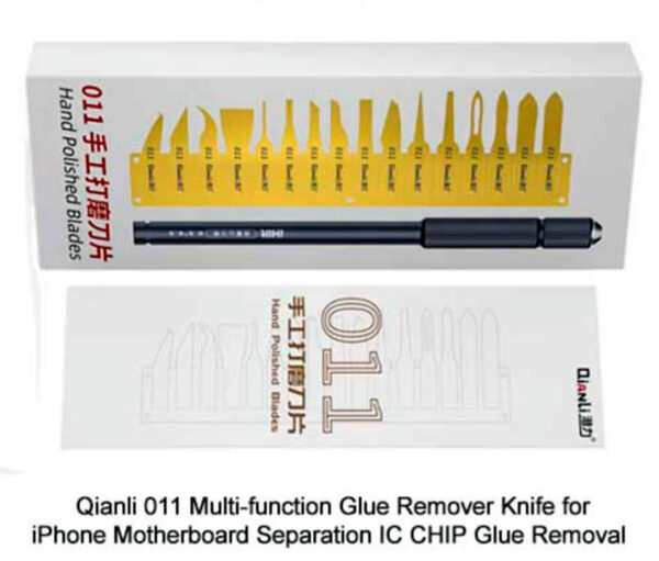 SET DE CUCHILLAS para remover pegante de IC / QiANLi 011