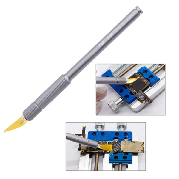 SET DE CUCHILLAS para remover pegante de IC / QiANLi 011 - Imagen 3