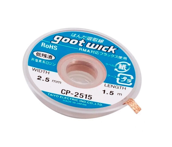 MALLA DESOLDADORA GOOT / alta calidad - Imagen 2