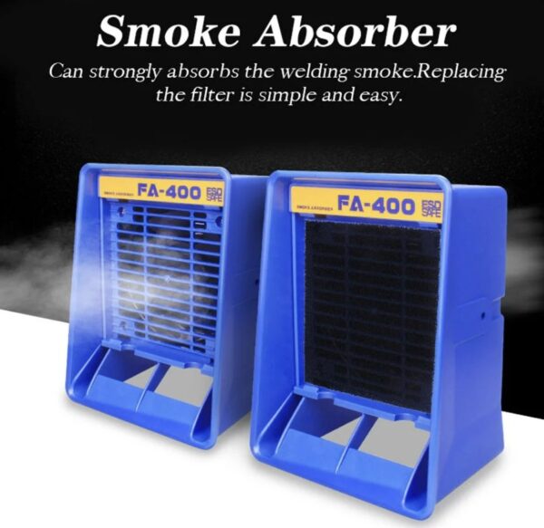 Extractor de humo sobremesa con filtro de carbón / FE400 - Imagen 3