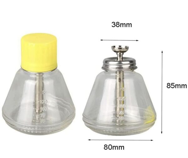 Frasco dispensador de alcohol 180cc - Imagen 3