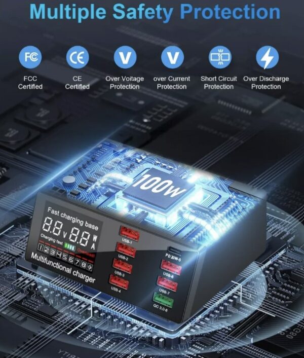 Estación de Multicarga USB / WLX9