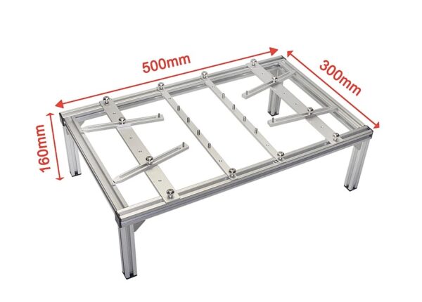 Base universal porta PCB aluminio / PCB503016 - Imagen 2