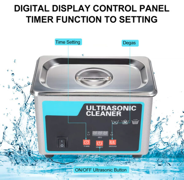 Lavadora ultrasónica 800cc / MH008S - Imagen 2