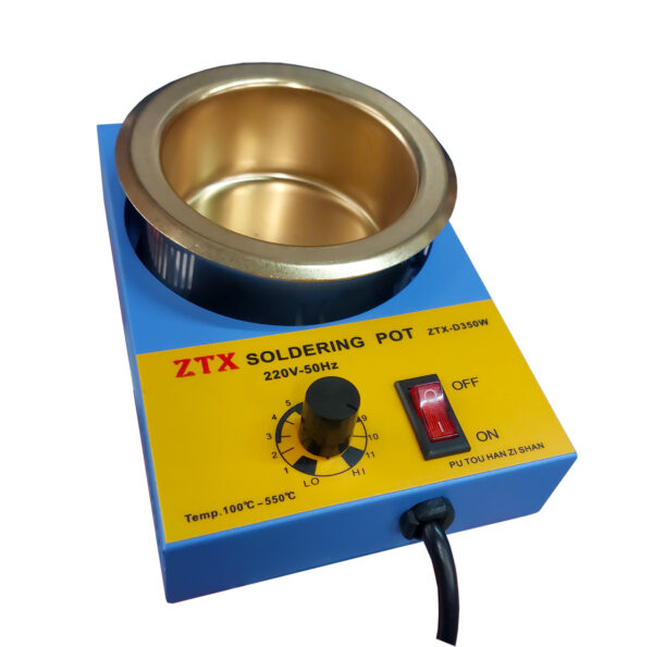 Crisol- Tina para fundición de estaño ZTX-41D / 350 watts