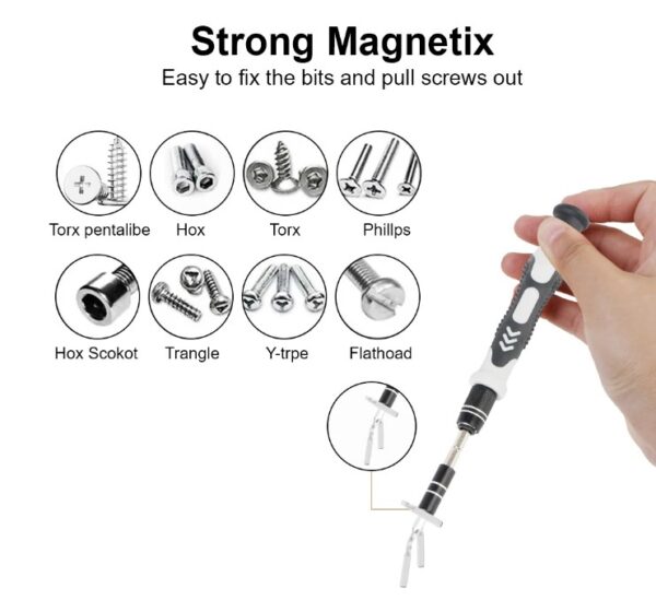 Set destornilladores y herramientas / 115 en 1 - Imagen 5
