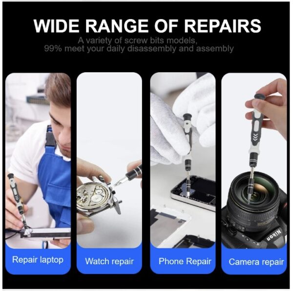 Set destornilladores y herramientas / 115 en 1 - Imagen 8