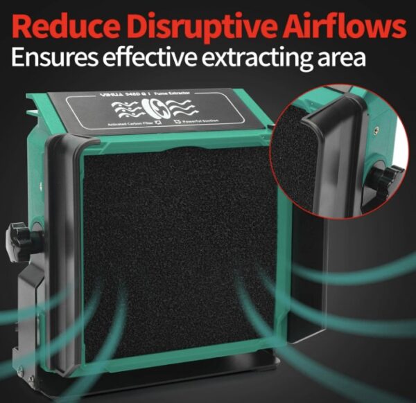 Extractor de humo de doble filtro / YH 948-DQI - Imagen 3