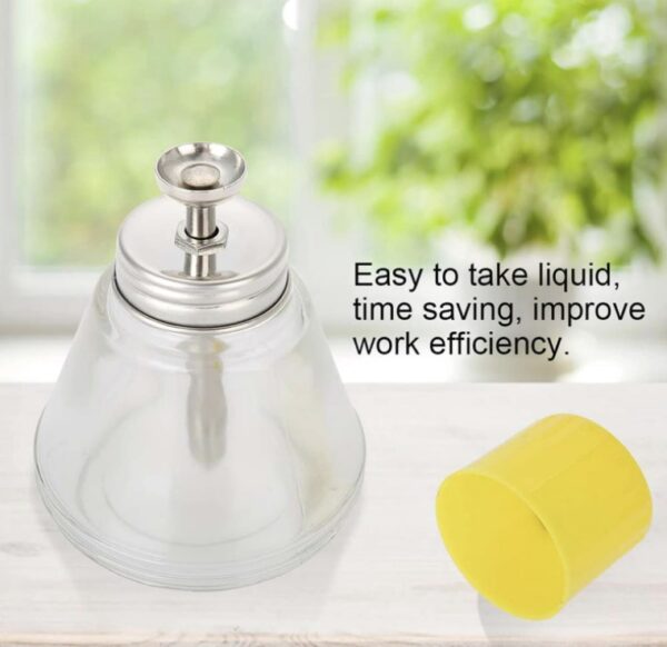 Frasco dispensador de líquidos (vidrio) /TE-18