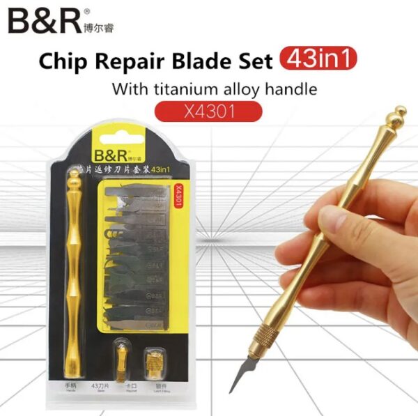 Set hojas para remoción de IC / 43 en 1