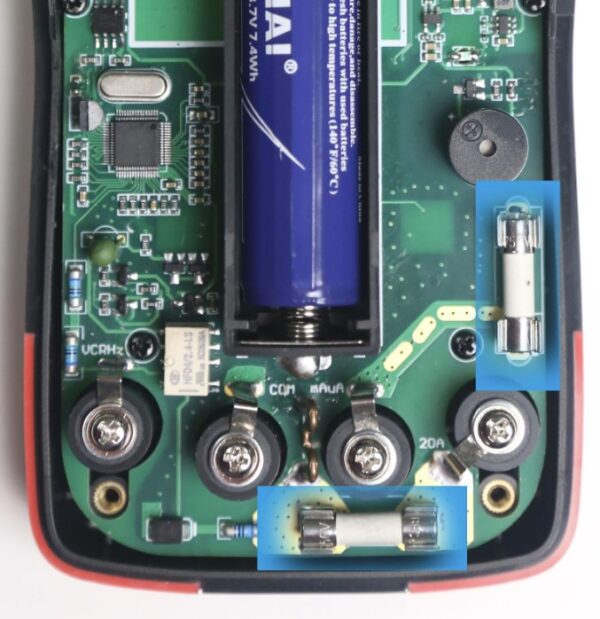 Osciloscopio/ multímetro Digital ZOYI 702S - Imagen 10