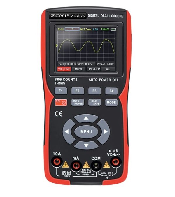 Osciloscopio/ multímetro Digital ZOYI 702S - Imagen 2