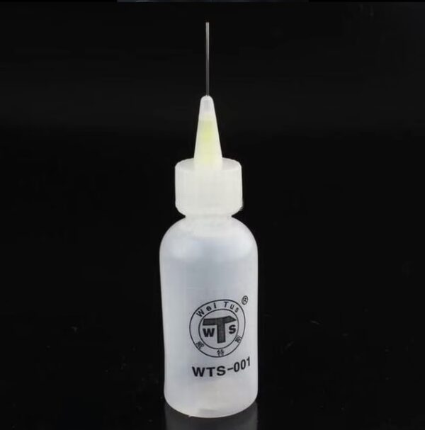 Botella aplicadora con punta de aguja fina para flux, alcohol, etc. / WTS001 - Imagen 5