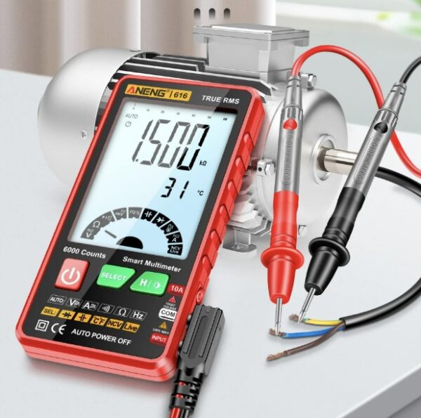MULTIMETRO DIGITAL AUTORANGO / ANENG 616 - Imagen 4