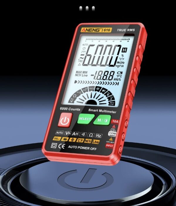 MULTIMETRO DIGITAL AUTORANGO / ANENG 616