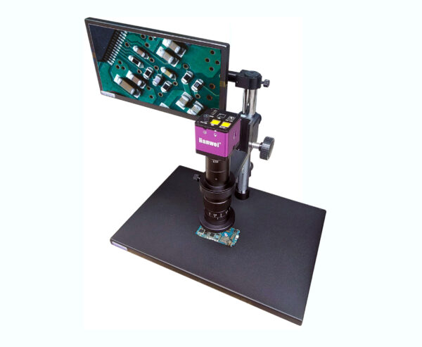 Microscopio OPTICO - DIGITAL 10A++/ zoom100x, cámara 16 mpx HDMI-USB / Monitor LCD de 12" / luz led con dimmer - Imagen 3