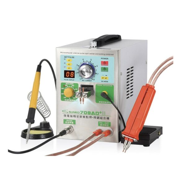 Equipo soldador de punto para ensamble de baterías SUNKKO 709AD+ - Imagen 22