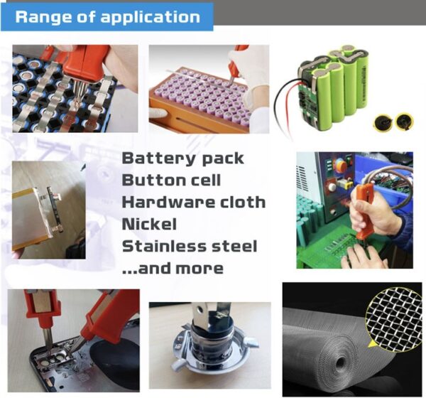 Equipo soldador de punto para ensamble de baterías SUNKKO 709AD+ - Imagen 19