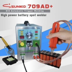 Equipo soldador de punto para ensamble de baterías SUNKKO 709AD+