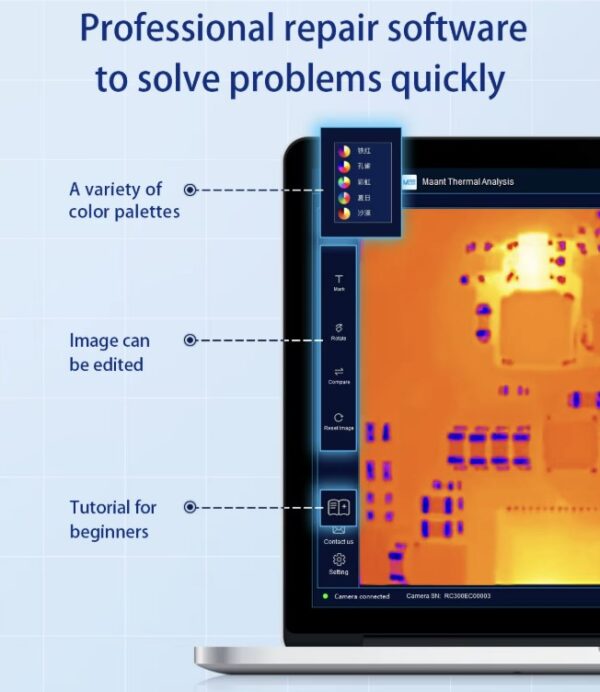 CAMARA TERMICA INFRAROJA 3D / Ma-ant RC 3 con lente macro - Imagen 8