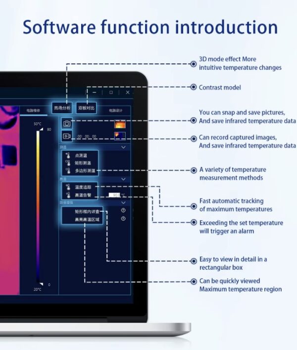 CAMARA TERMICA INFRAROJA 3D / Ma-ant RC 3 con lente macro - Imagen 7